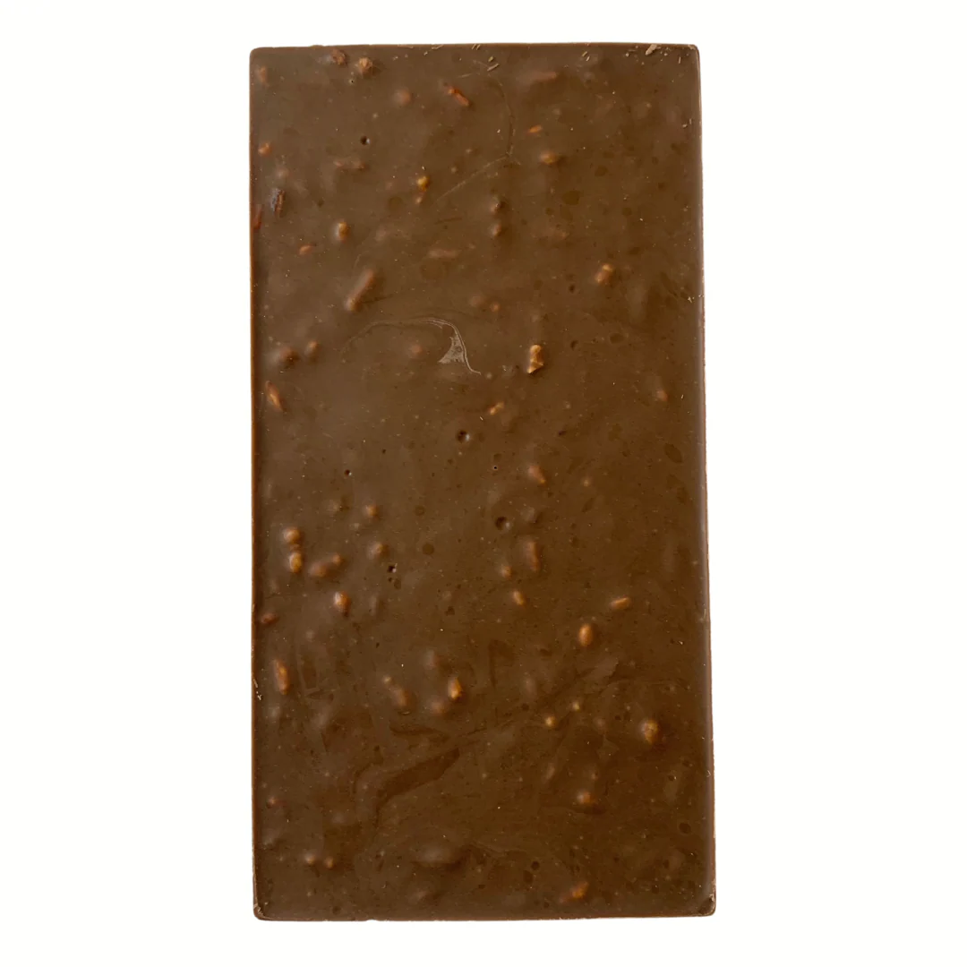 PARU x DC — Hojicha Bar (Milk Chocolate with Roasted Green Tea & Toasted Rice) - Image 3